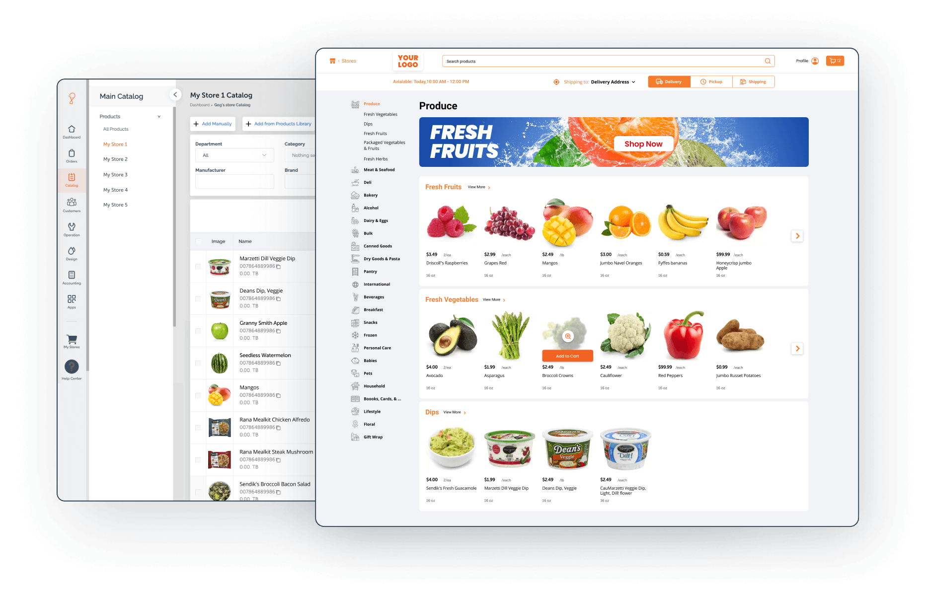 End-to-End eCommerce website for food retailers Local.Express the best web  store builder for your grocery, bakery, deli store, or restaurant.