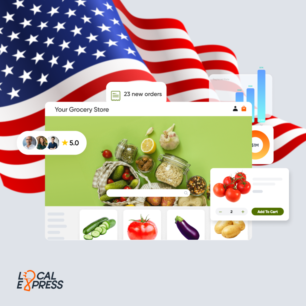 Best Ecommerce Platform for Grocers and Food Businesses Local Express