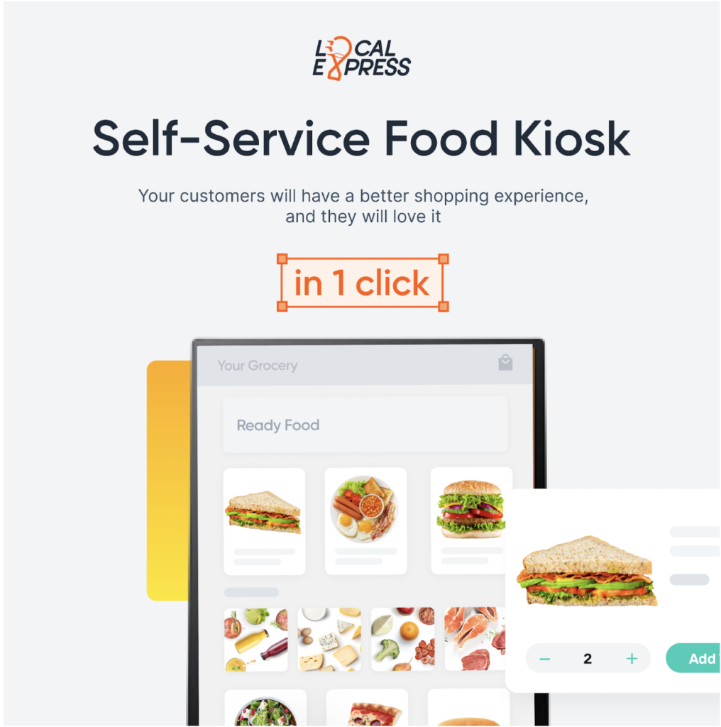 Self-Service Food Kiosk 